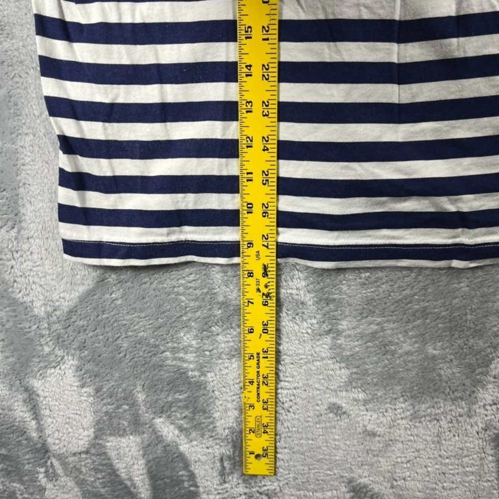 VTG Bounty Cruises Sydney T-Shirt XL Nautical Marine Striped Rugby Style - Picture 2 of 9